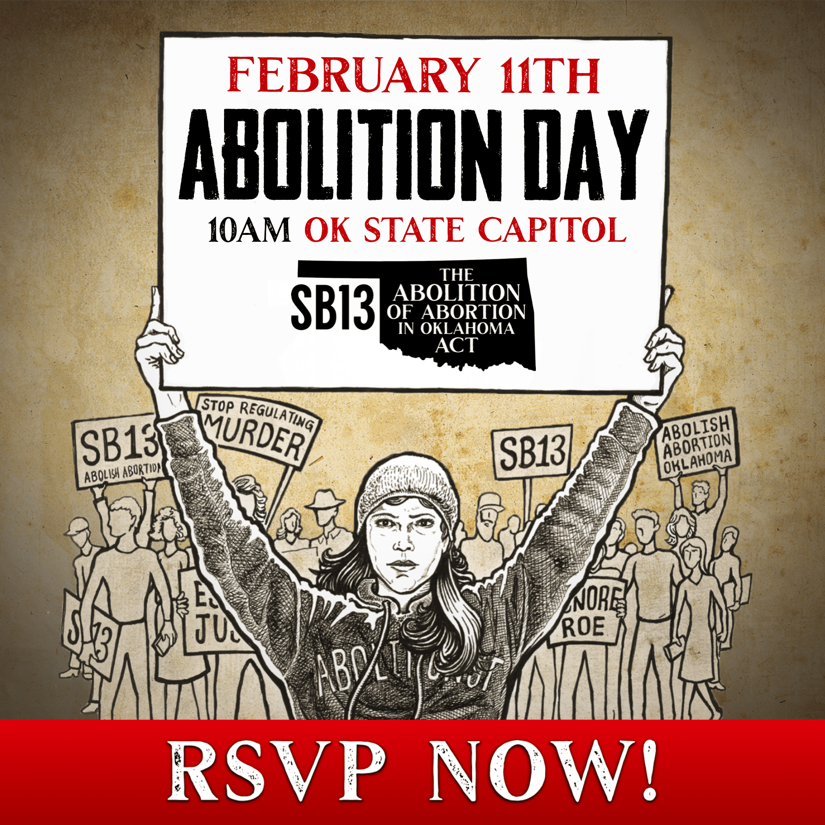 RSVP for the Abolition Day Rally!