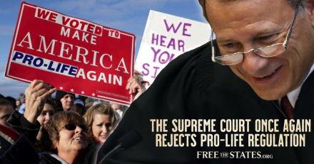 Supreme Court Once Again Rejects Pro-Life Regulation